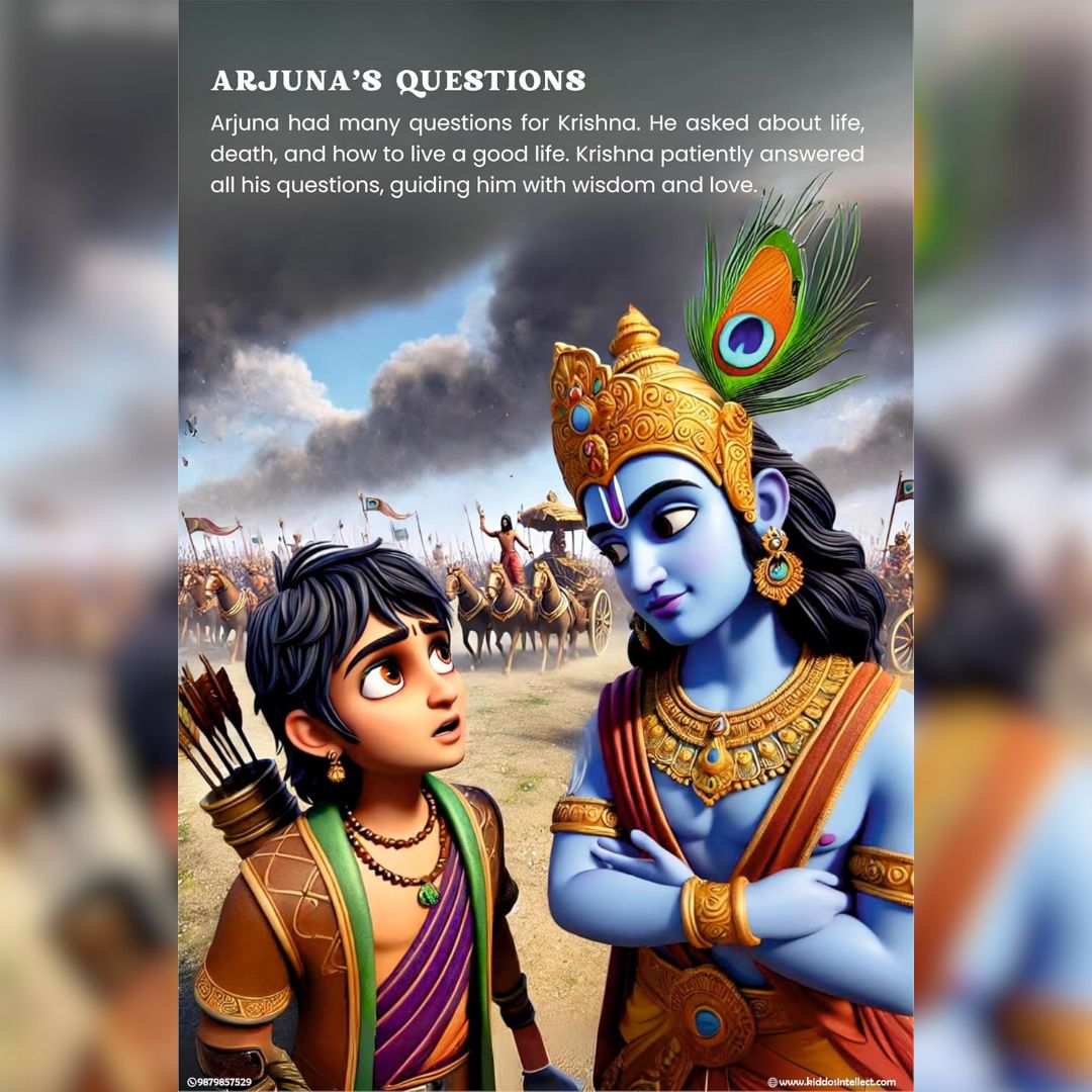 Bhagavad Gita for Kids + Ramayan + FREE COLORING BOOK + FREE WALL ART