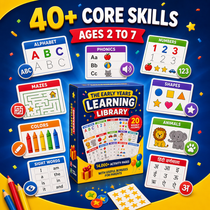 Pre-Schooler Learning Mega Bundle